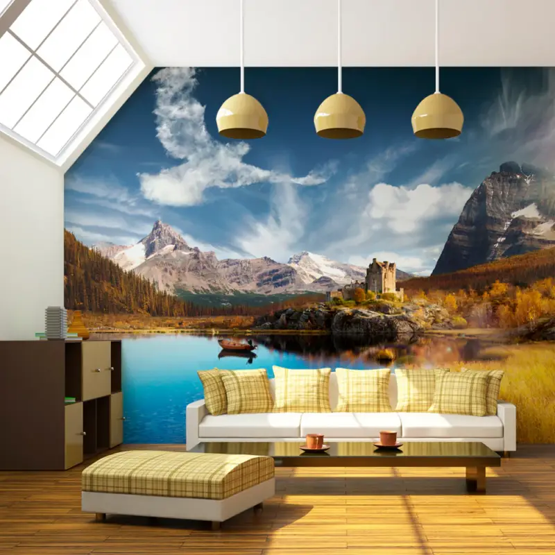 Vente Flash Fotobehang - Bird cloud - 450x270