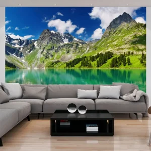 Top Vente Fotobehang - Bergmeer - 250x193