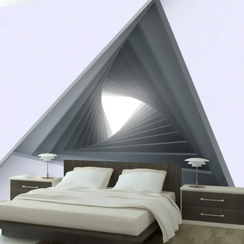 Achat Immédiat Fotobehang - Tunnel to the future - 100x70