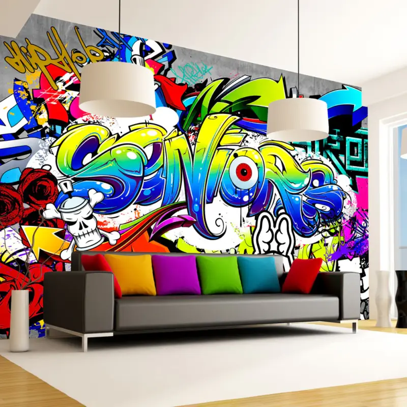 Vente Flash Fotobehang - Language of a City - 350x245