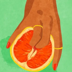 Fruit Liefde posters & art prints door Raissa Oltmanns - Premium Poster - 50x70 Affaire À Saisir