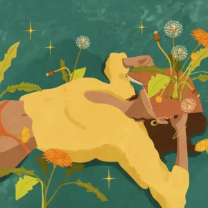 Groei weer als een paardenbloem posters & art prints door Raissa Oltmanns - Premium Poster - 50x70 Offre Exclusive