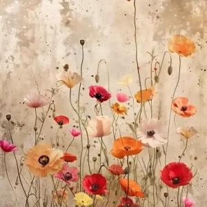 "Klaprozen in bloei" posters & art prints door Annika persson - Premium Poster - 50x70 Marque