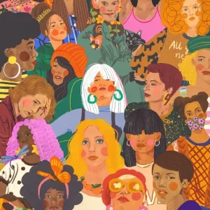 Women posters & art prints door Gigi Rosado - Premium Poster - 50x70 Vente Flash