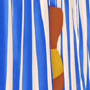 Zomer zonnebaden posters & art prints door jota de jai - Premium Poster - 50x70 Prix Promo