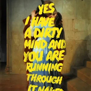 Achat Immédiat Dirty Mind posters & art prints door Jonas Loose - Premium Poster - 50x70