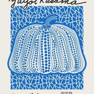 Yayoi Kusama - Pompoen posters & art prints door Yanoi KusamDocMac - Premium Poster - 50x70 Marque