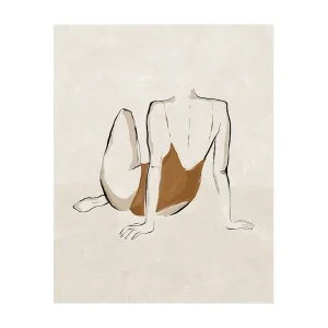 Zonnebaden posters & art prints door Ateljé Anagram - Premium Poster - 50x70 Remise