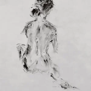 Zij nr. 210110 posters & art prints door Christina Josefsson - Premium Poster - 50x70 Meilleure Vente