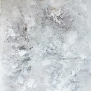 Abstract No 22 Grijs Weer posters & art prints door Birgit Anhede Eriksson - Premium Poster - 50x70 Seulement Aujourd’hui