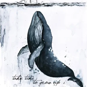 Achat Immédiat Neem de tijd om volwassen te worden posters & art prints door Tiny Tami - Premium Poster - 50x70