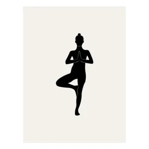 Yoga XI posters & art prints door ArtDesign by KBK - Premium Poster - 50x70 Prix Promo