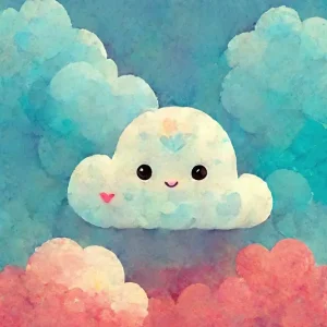 Achat Immédiat Aaibare wolk posters & art prints door Decker Studios - Premium Poster - 50x70