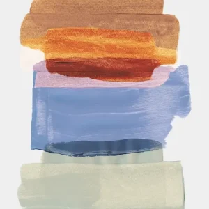 Abstract Brush Strokes 49 posters & art prints door Mareike Böhmer - Premium Poster - 50x70 Top Vente