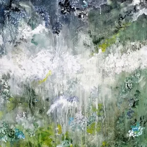 Abstract No 34 Inspiratie posters & art prints door Birgit Anhede Eriksson - Premium Poster - 50x70 Promotion