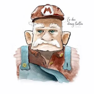 Achat Immédiat Ik ben klaar! posters & art prints door Sven Burman - Premium Poster - 50x70