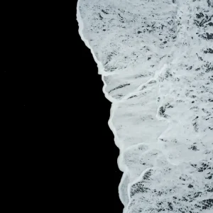 Zwart Zand posters & art prints door Daniel Nyström - Premium Poster - 50x70 Pas Cher