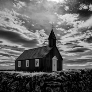 Zwarte Kerk posters & art prints door Leif Eliasson - Premium Poster - 50x70 Petit Prix