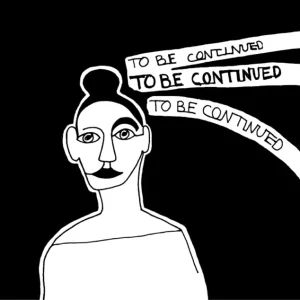 Wordt vervolgd posters & art prints door Frida Karlsson - Premium Poster - 50x70 Super Prix