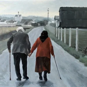 Zondag posters & art prints door Zinovy Tafel - Premium Poster - 50x70 Livraison Express