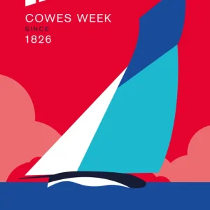 1826-Cowes-week posters & art prints door Chungkong Art - Premium Poster - 50x70 Must-Have