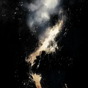 Abstracte Alchemie - Impact II posters & art prints door Philippe HUGONNARD - Premium Poster - 50x70 Commander Maintenant