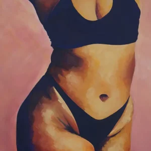 Zachte schoonheid posters & art prints door Alina Castro - Premium Poster - 50x70 Nouvelle Collection