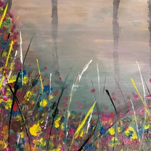 Abstracte Kleurexplosie posters & art prints door Heinz Kreis - Premium Poster - 50x70 Paiement Sécurisé