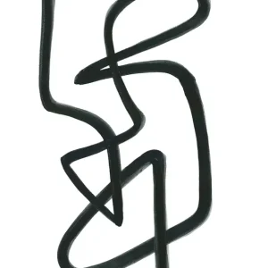 Abstracte Flow: De Kunst van het Minimalisme posters & art prints door Isabelle Brent - Premium Poster - 50x70 Acheter Direct