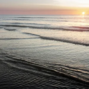 zonsopgang aan de kust posters & art prints door Karijn Seldam - Premium Poster - 50x70 Nouveauté