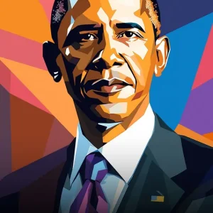 WPAP Popart posters & art prints door Qreative - Premium Poster - 50x70 Usine Directe