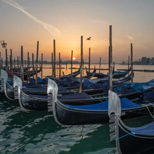 Zonsopgang in Venetië posters & art prints door Thomas Bugdoll - Premium Poster - 50x70 Commander Maintenant