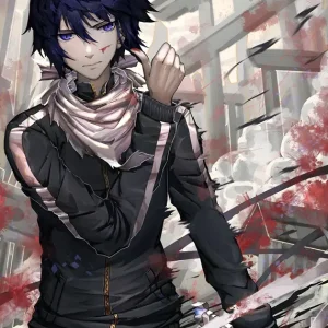 Yato Noragami posters & art prints door Inspireerida Art - Premium Poster - 50x70 Must-Have