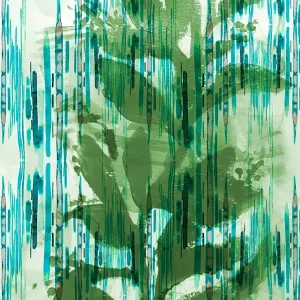 Abstracte Groene Golven posters & art prints door Gemma Bardot - Premium Poster - 50x70 Certifié