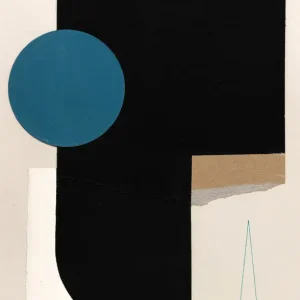 Abstracte Harmonie: Een Moderne Geometrische Compositie posters & art prints door Ildefonso Martín - Premium Poster - 50x70 Affaire À Saisir