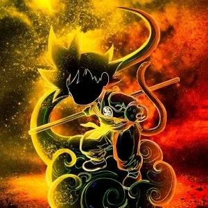 Ziel van goku posters & art prints door Misandi . - Premium Poster - 50x70 Commander Maintenant