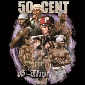 50 Centen posters & art prints door Johnny Wonder - Premium Poster - 50x70 Promotion