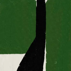 Abstracte Harmonie: Een Moderne Verkenning van Vorm en Kleur posters & art prints door THE MIUUS STUDIO - Premium Poster - 50x70 Prix Bas