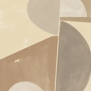 Achat Immédiat Abstracte Harmonie: Aardse Tonen en Geometrische Vormen posters & art prints door THE MIUUS STUDIO - Premium Poster - 50x70