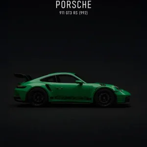 911 GT3 RS (992) posters & art prints door antonio - Premium Poster - 50x70 Marque