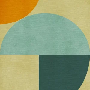 Abstracte vormen van het midden van de eeuw posters & art prints door Ana Rut Bre - Premium Poster - 50x70 Achetez Aujourd’hui