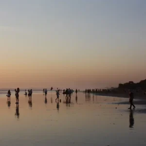 Zonsondergang Bali posters & art prints door Knud Hammerschmidt - Premium Poster - 50x70 Expédié Aujourd’hui