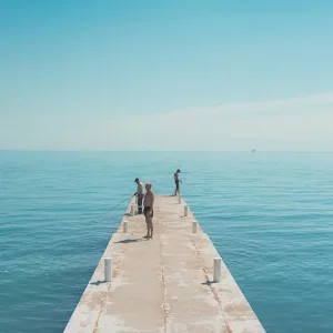 Zwarte Zee posters & art prints door Dima Brandt - Premium Poster - 50x70 Achetez Aujourd’hui