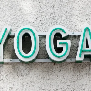 Yoga posters & art prints door Roland Magnusson - Premium Poster - 50x70 Vente Directe