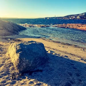 Zeewind posters & art prints door Ann-Helen Kaupang-Schøning - Premium Poster - 50x70 Meilleur Choix