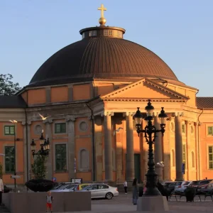 Achat Immédiat De Kerk van de drievuldigheid Karlskrona posters & art prints door Rabbee Alhaj Othman - Premium Poster - 50x70