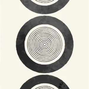 Abstracte geometrische verkenning posters & art prints door Ahmad Arifin - Premium Poster - 50x70 Prix Choc