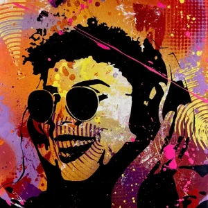 #2 Feel posters & art prints door Martijn Lubberts - Premium Poster - 50x70 Prix Promo