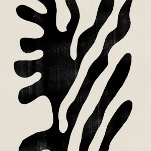 Abstracte plant nr. 1. #2260849 posters & art prints door The Miuus Studio - Premium Poster - 50x70 Certifié