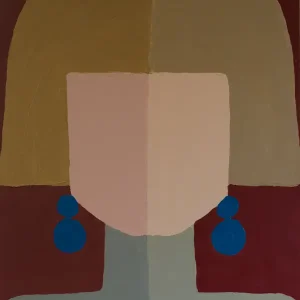 Abstract Portret nr. 01. posters & art prints door Jessy - Premium Poster - 50x70 Meilleur Choix